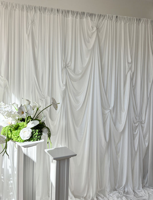 Draping Backdrop – kangastaustaseinä